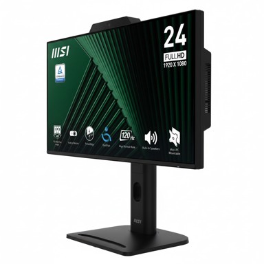 MSI Monitor PRO MP242PMGDE / 24", 1920 x 1080, IPS, 120 Hz, 1 ms, crni